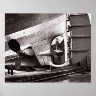 Póster PARAFUSOS TITÂNICOS e RUDDER 1911