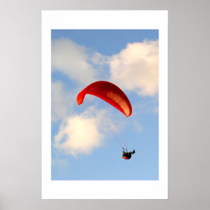 PÓSTER PARAGLIDAÇÃO EM JERSEY