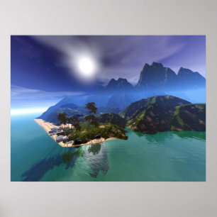 Poster Paraíso da ilha