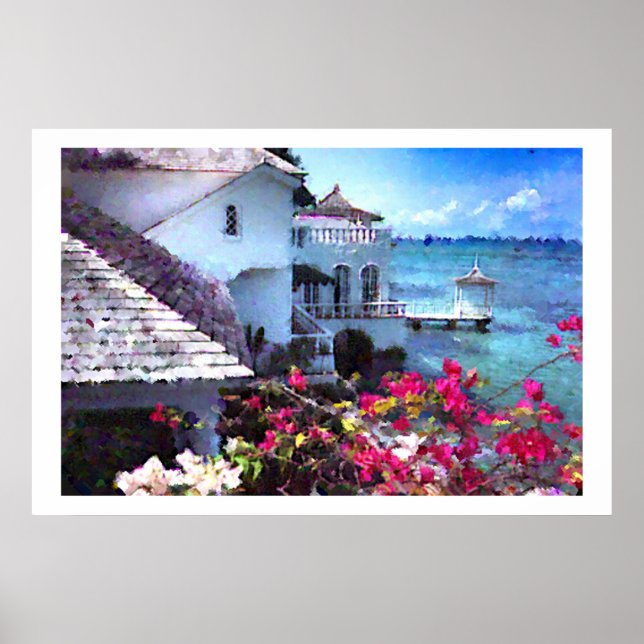 Poster Paraíso de Caribe (Frente)