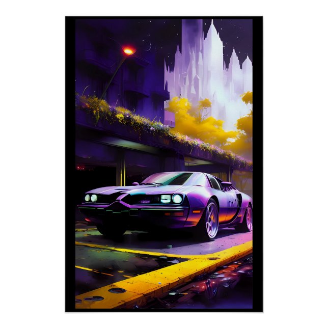 Póster Paraíso de Estacionamento Urbano (Frente)