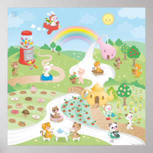 Póster Paraíso doce