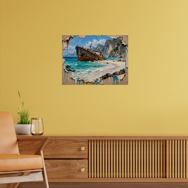Poster Paraíso e Ferrugem (Sala de Estar 2)