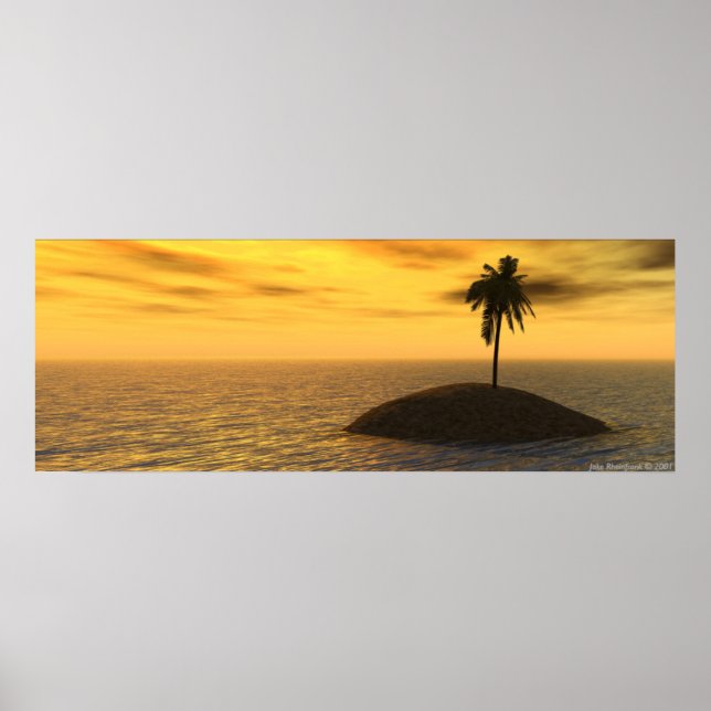 Poster Paraíso: menos hovercraft (Frente)