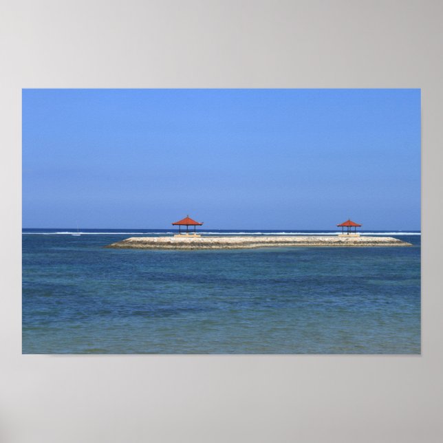 Póster Paraíso tropical (Frente)