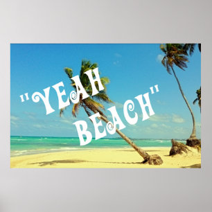 Póster Paraíso tropical