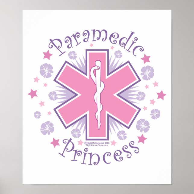 Póster Paramedic Princess (Frente)