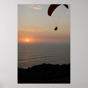 Póster Parapente em Peru II