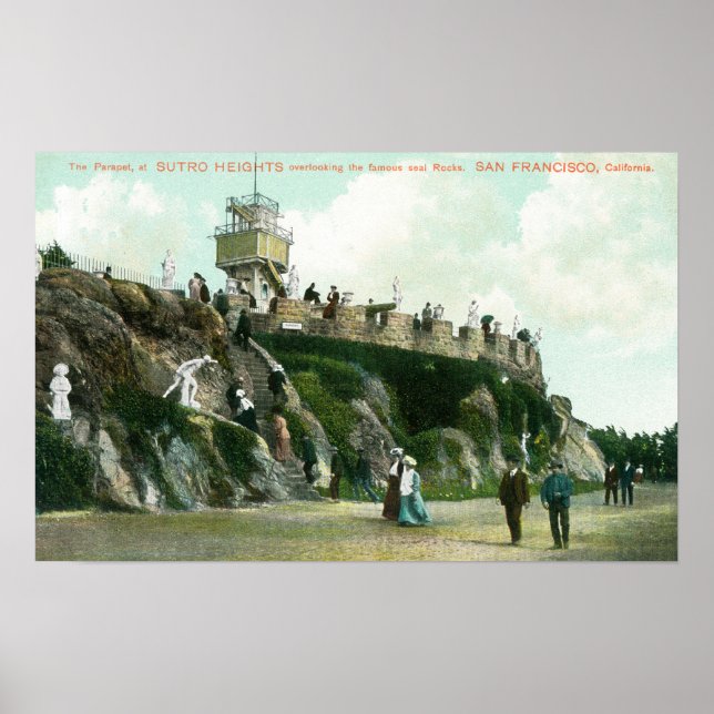Póster Parapet Sutro Heights (Frente)