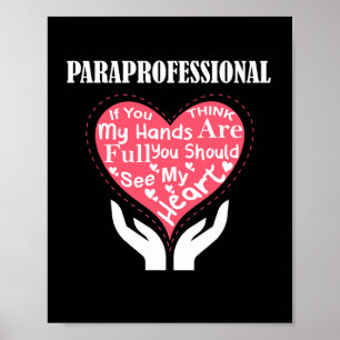 Poster Paraprofissional Se Acha Que Minhas Mãos São Che
