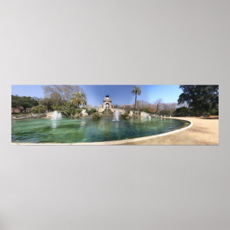 Póster Parc de la Ciutadella