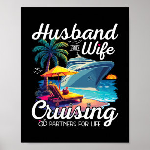 Poster Parceiros de Cruzeiro Casal Marido e Mulher Parcei