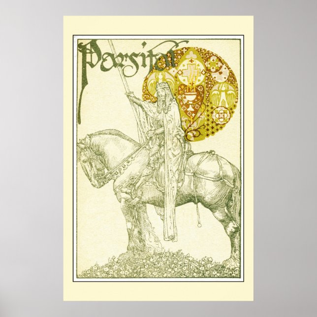 POSTER PARCIFAL EM BUSCA DO GRAAL SANTO (Frente)