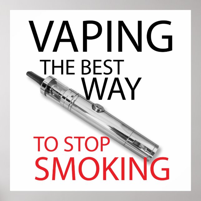 Póster Pare de fumar (Frente)