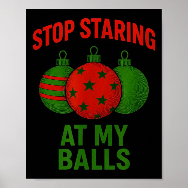 Poster Pare de olhar para a minha  (Frente)