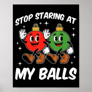 Poster Pare de Olhar para o Meu Natal Sujo e Divertido Hu