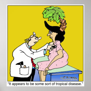 Póster Parece ser algum tipo de doença tropical