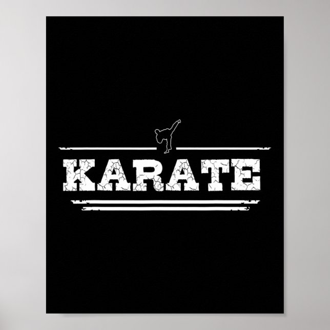 Poster Parecem Perplexos, Karate Gift, Para Karateka (Frente)