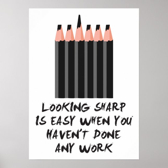 Póster Parecendo Nítido (Frente)