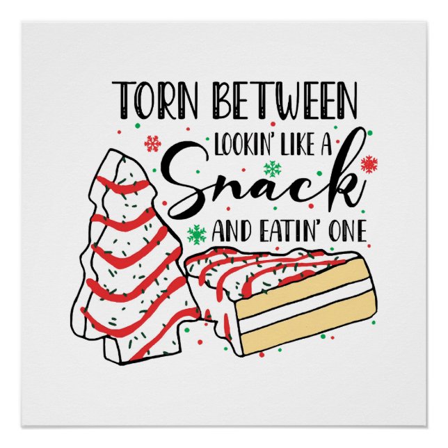 Póster Parecendo Um Lanche (Frente)