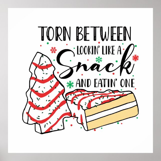 Poster Parecendo Um Snack (Frente)