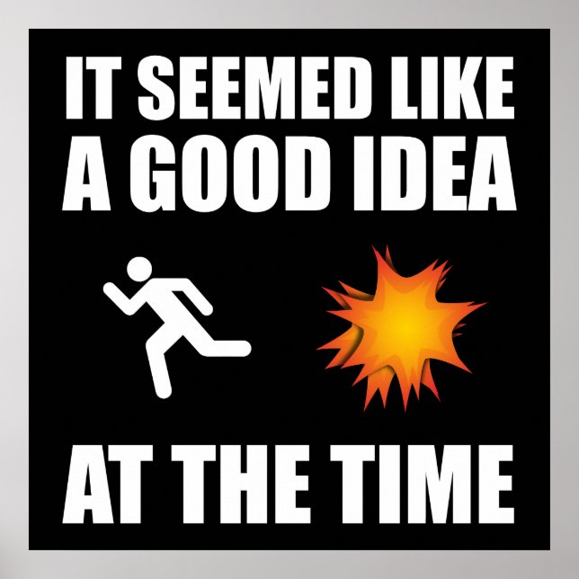 Poster Parecia Uma Boa Ideia Na Época (Frente)