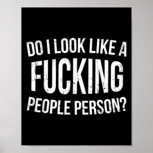 Poster Pareço uma pessoa que gosta de pessoas engraçadas