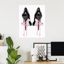Poster Parede de Arco Feminino Fofo