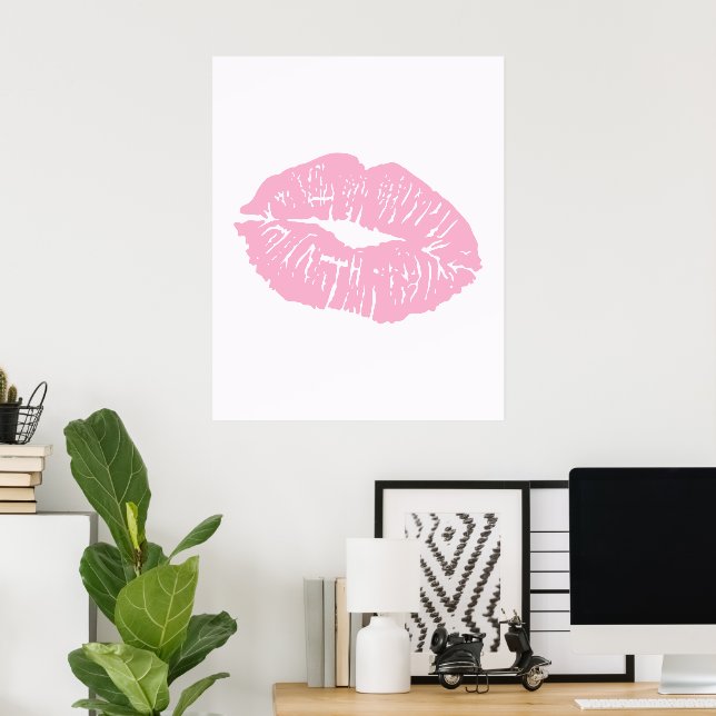 Poster Parede de Arco Feminino Fofo (Escritório em casa)