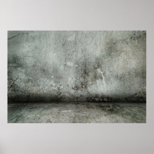 Poster Parede de betão