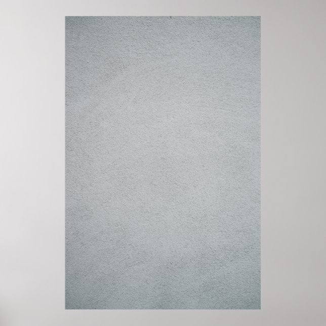 Poster Parede de cinza pintada (Frente)