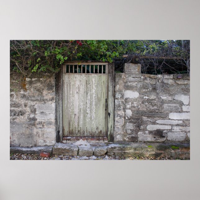 Póster Parede e porta (Frente)