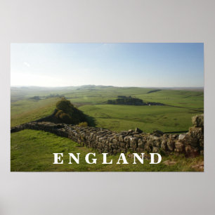 Poster Parede Inglaterra de Hadrians