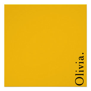 Póster Parede Minimalista Moderna Nome Personalizado Amar