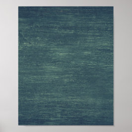 Poster Parede Verde Escuro
