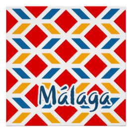 Póster Paredes da rua de Málaga 2