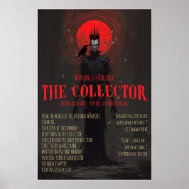 Poster Paredes de Fantasia Sombria Colecionador Horror Gó