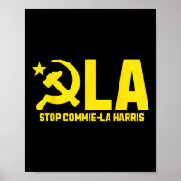 Parem com o comunismo de Commie-la-Harris Kamala T