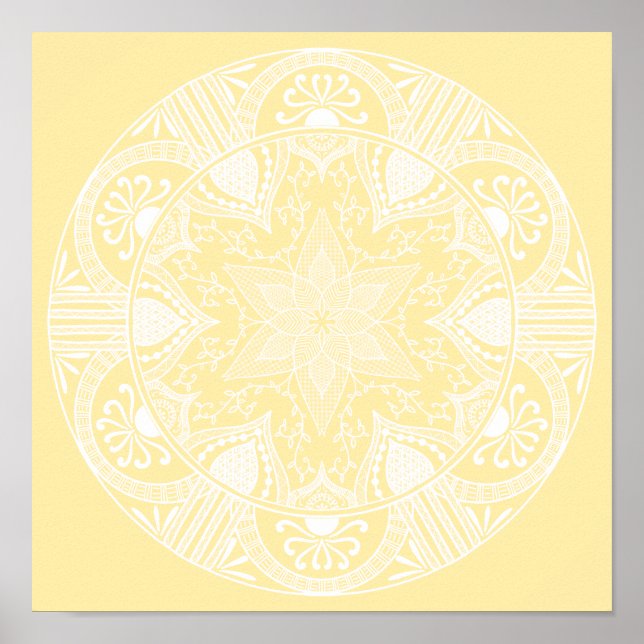 Poster Parergaminho Mandala (Frente)