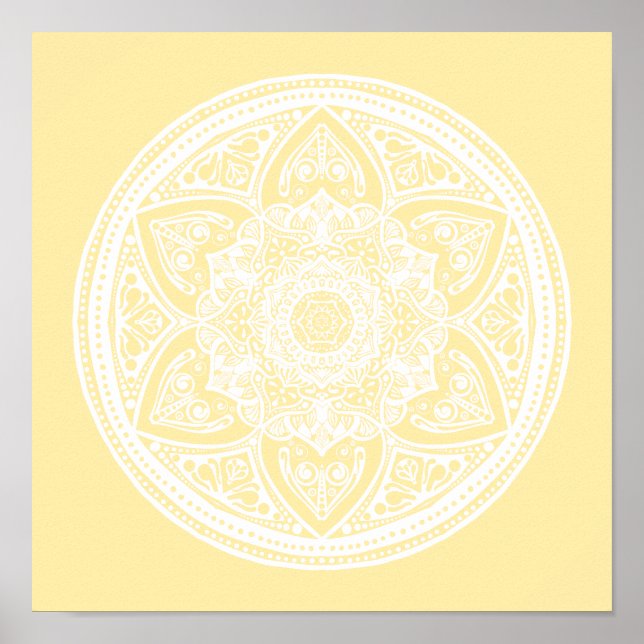 Póster Parergaminho Mandala (Frente)