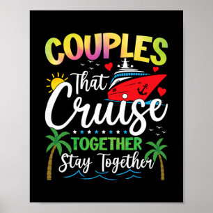 Poster Pares Correspondentes que Cruzam Juntos Permanecem