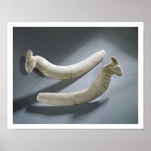 Póster Pares de castanets, período de Thinite (iv do