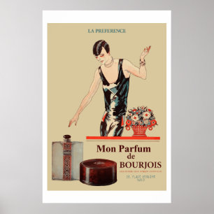 Póster Parfum Bourjois de segunda-feira