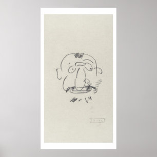 Poster Paridade Lui-Meme de de Lautrec da carga (lápis n