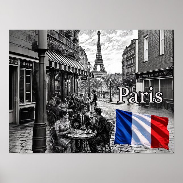Poster Paris (Frente)