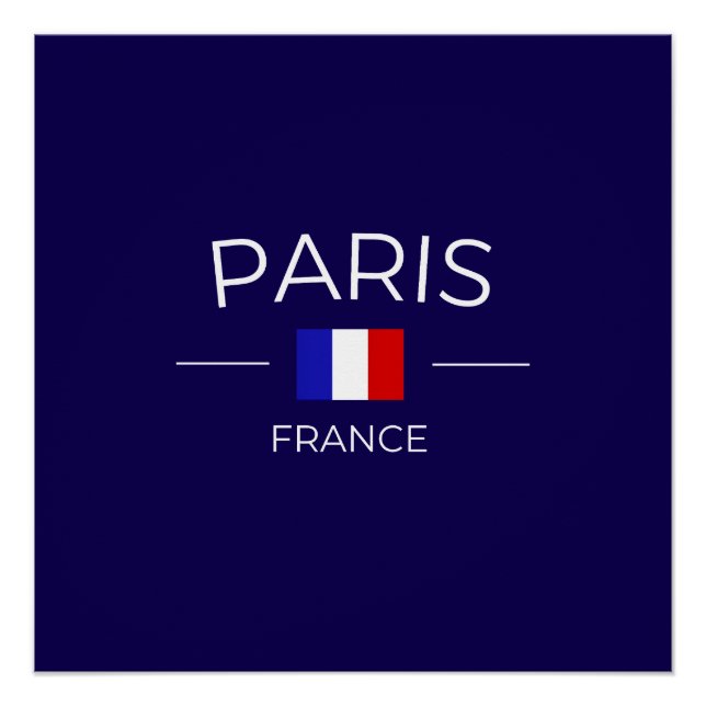 Póster Paris (Frente)