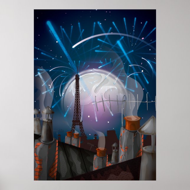 Póster Paris (Frente)