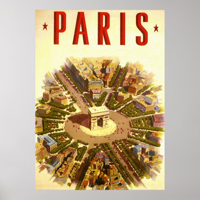 Poster Paris (Frente)