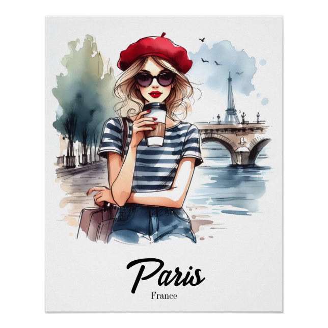 Póster Paris (Frente)