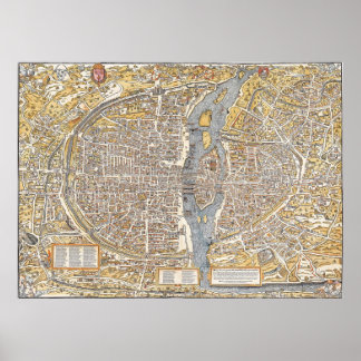 Póster Paris 1550